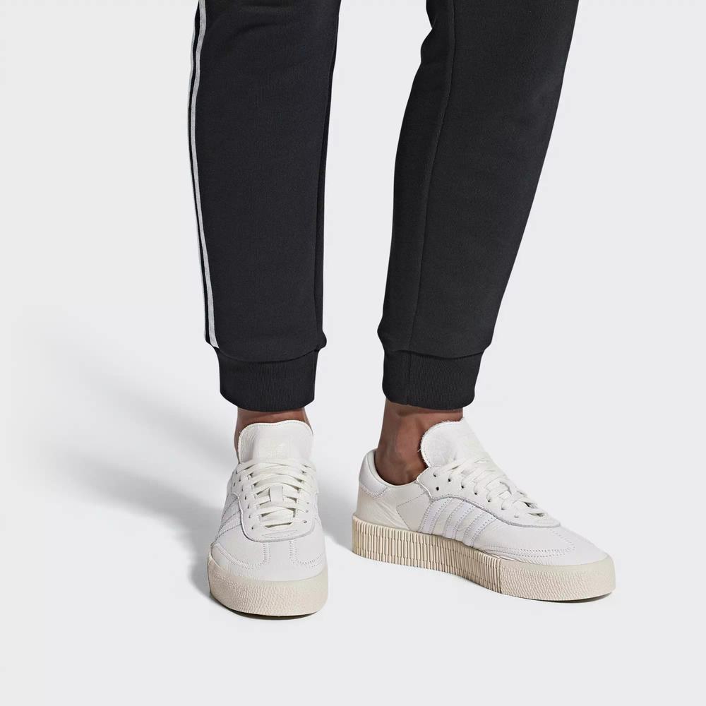 Adidas Samba Rose Tenis Blancos Para Mujer (MX-34020)